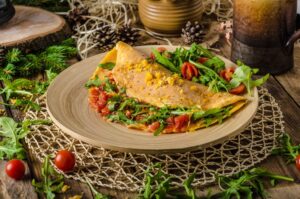 . Protein-Packed Veggie Omelet